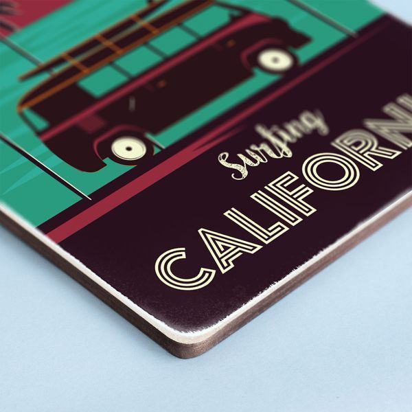 Постер "Surfing California" pvt0083 фото