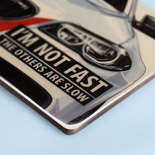 Постер "BMW M5. I'm not fast. The others are slow" pvm1076 фото