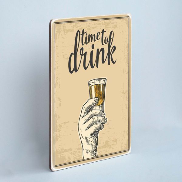 Постер "Time to drink" pva0083 фото