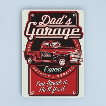 Постер "Dad's garage. Art" pvm0023 фото