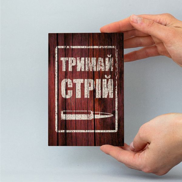 Листівка "Тримай стрій" lvv0101 фото
