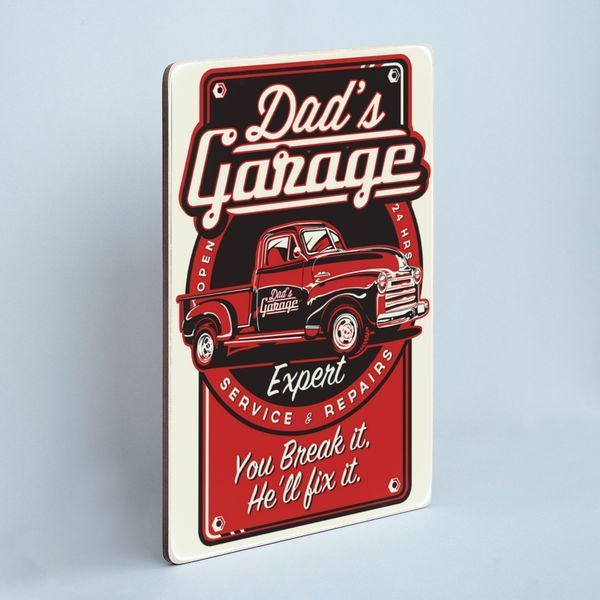 Постер "Dad's garage. Art" pvm0023 фото
