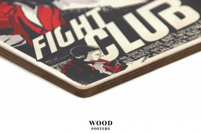 Постер "Fight Club. Бійцівський клуб. Арт" pvf0099 фото