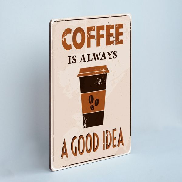 Постер "Coffee is always a good idea" pvb0020 фото