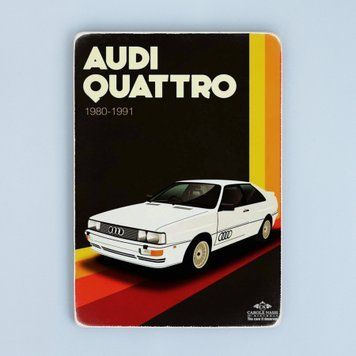 Постер "Audi Quattro 1980&ndash;1991. Ауді Куатро. Арт" pvm0083 фото
