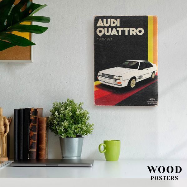 Постер "Audi Quattro 1980&ndash;1991. Ауді Куатро. Арт" pvm0083 фото