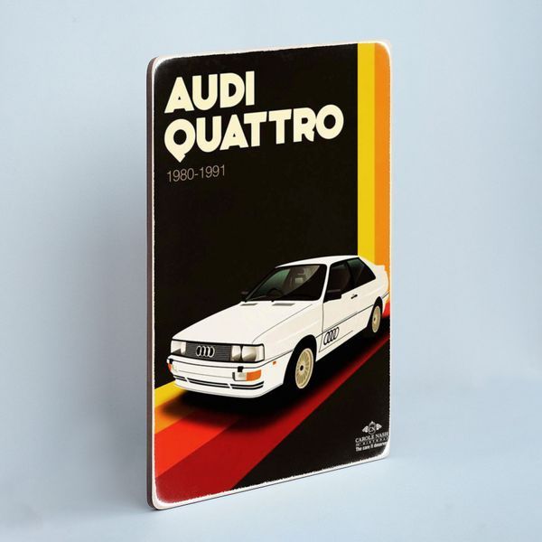 Постер "Audi Quattro 1980&ndash;1991. Ауді Куатро. Арт" pvm0083 фото