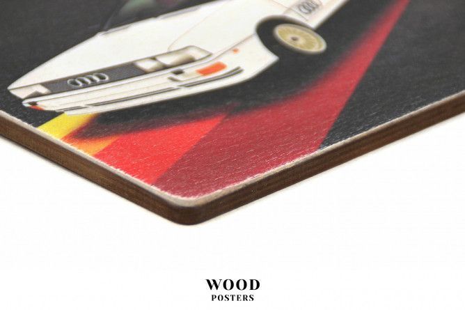 Постер "Audi Quattro 1980&ndash;1991. Ауді Куатро. Арт" pvm0083 фото