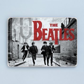 Постер "The Beatles. Бітлз. Біжать по вулиці" pvx0003 фото