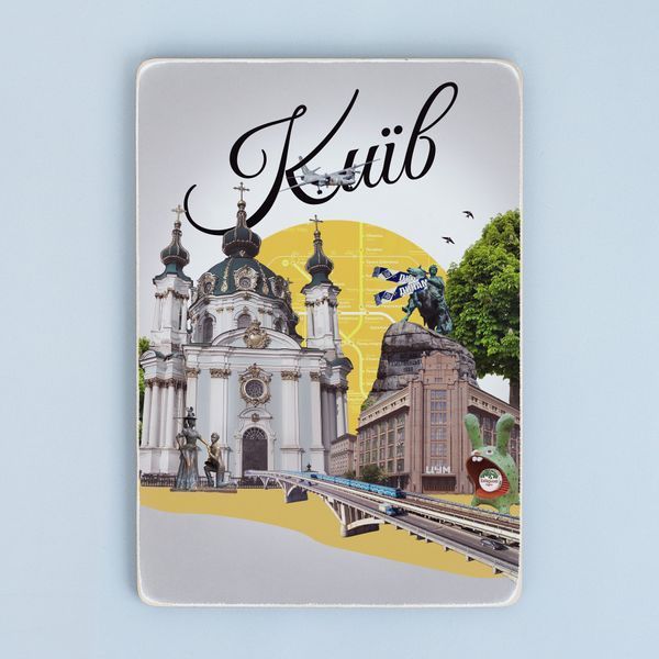 Постер "Київ. Колаж" pvt0105 фото Постер "Київ. Колаж" pvt0105 фото