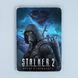 Постер "S.T.A.L.K.E.R. 2: Серце Чорнобиля. Артовий Сталкер на синьому фоні. Вертикальний" pvw0082 фото 1