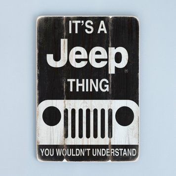 Постер "It's a Jeep thing" pvm0022 фото