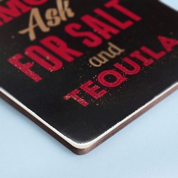 Постер "When life gives you lemons, ask for salt and tequila" pvh0055 фото