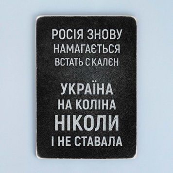Постер "Україна на коліна не ставала" pvv0028 фото