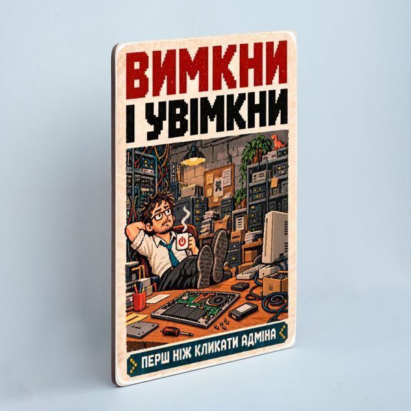 Постер &laquo;Вимкни і увімкни&raquo; pvh0290 фото