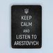 Постер "Keep calm and listen to Arestovych" pvv0010 фото 1