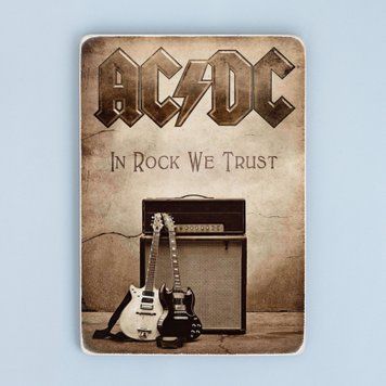 Постер "AC/DC. In Rock We Trust" pvx0041 фото