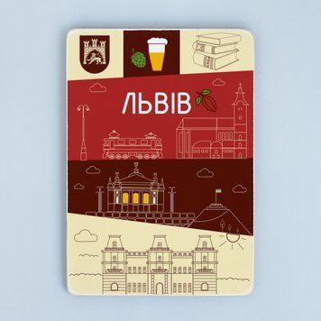 Постер &ldquo;Львів. Мінімалізм&rdquo; pvt0113 фото