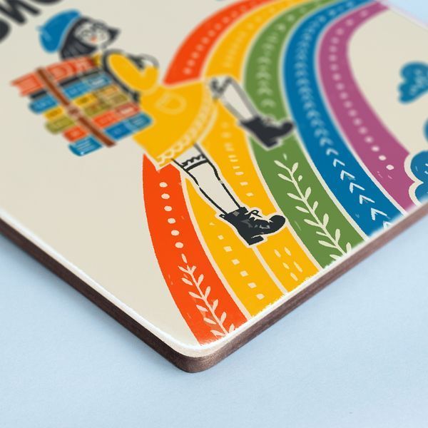Постер &ldquo;Книги дають крила тому, хто не боїться висоти&rdquo; pvq0001 фото