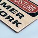 Постер "Do not disturb. Gamer at work" pvh0124 фото 3