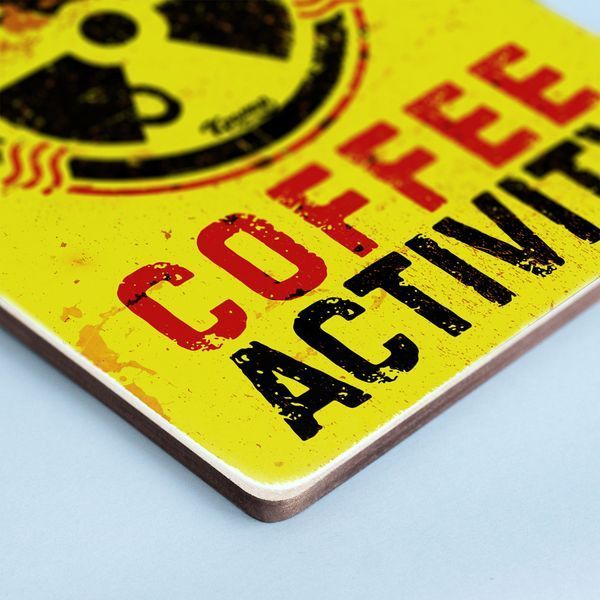 Постер "Caution - coffeeactivity" pvh0130 фото