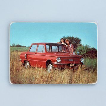 Постер "Червоний ЗАЗ 968" pvm0050 фото