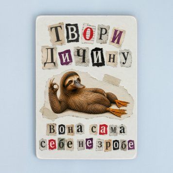 Постер "Твори дичину" pvh0271 фото