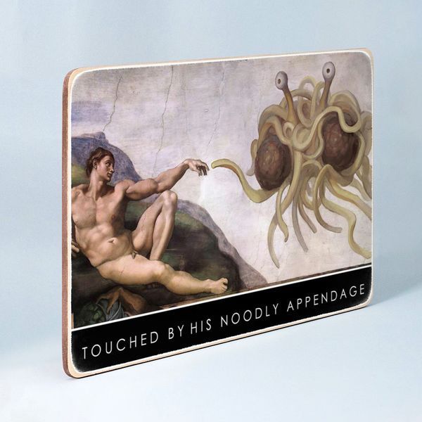 Постер "Touched by his noodly appendage" pvh0034 фото