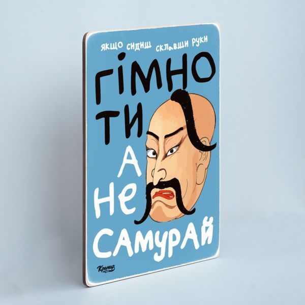 Постер "Гімно ти, а не самурай!&rdquo; pvh0206 фото
