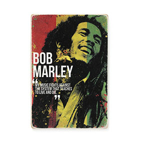 Постер Bob Marley. My music fights against the system