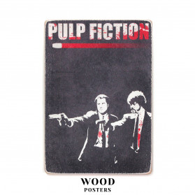 Постер "Pulp Fiction. Кримінальне чтиво. Вінсент і Джулс. Арт"