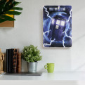 Постер "Doctor Who. Доктор Хто. Тардіс і блискавки"
