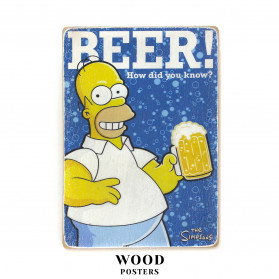 Постер "The Simpsons. Гомер. Пиво!"