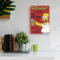 Постер "The Simpsons. Гомер. За алкоголь!"
