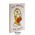 Постер "The Simpsons. Гомер. Немає мозку - немає болю"