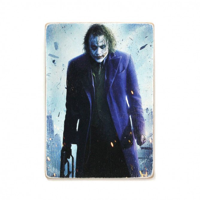 Постер "Joker. Джокер. Хіт Леджер з автоматом"