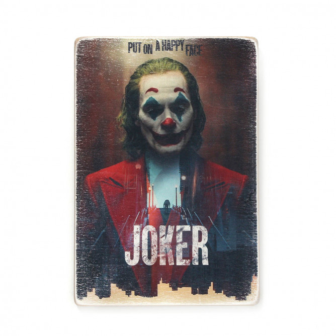 Постер "Joker. Джокер. Зроби щасливе обличчя"
