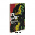 Постер "Bob Marley. My music fights against the system"