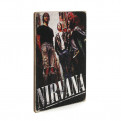 Постер "Nirvana. Нірвана. Склад. Кольорове фото"