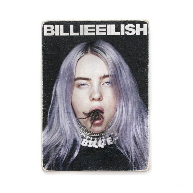 Постер "Billie Eilish. Біллі Айліш з павуком"