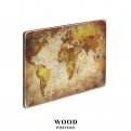 Постер "Вінтажна карта світу"