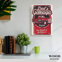 Постер "Dad's garage. Art"