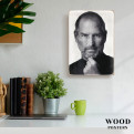 Постер "Steve Jobs. Стів Джобс. Чорно-білий портрет"