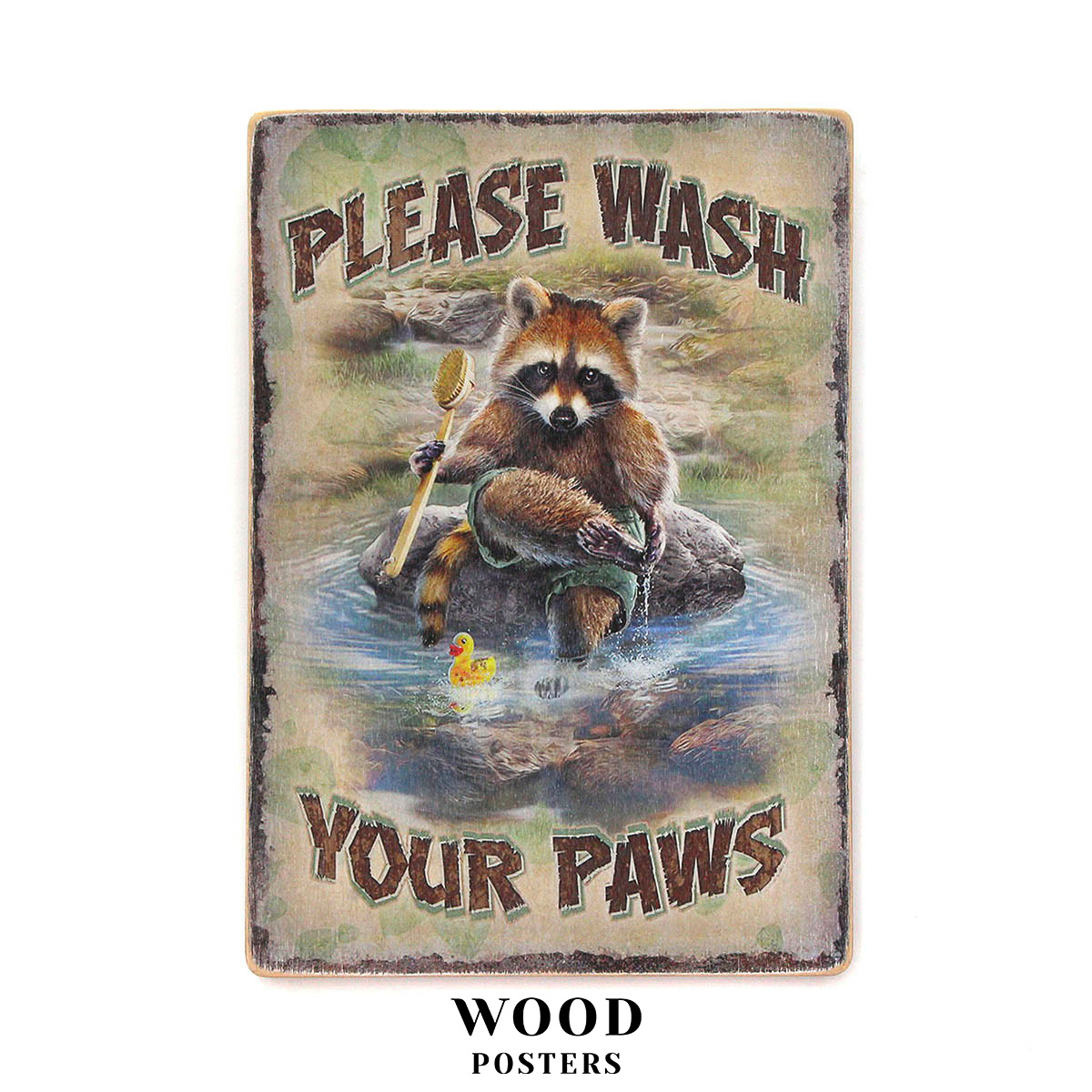 Please wash your paws