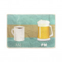 Постер "Coffee — a.m. Beer — p.m."