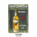 Постер "John Jameson and sons. Six year old whiskey bottle"