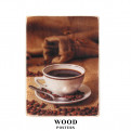 Постер "Чашка кави з мішком зерен"