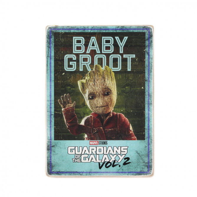 Постер "Guardians of the Galaxy 2. Вартові Галактики 2. Малюк Ґрут"