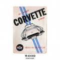 Постер "Chevrolet Corvette 1958. Шевролє Корвет. Арт"