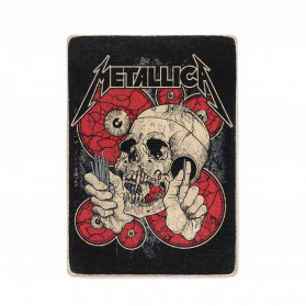 Постер "Metallica. Металіка. Череп з руками"